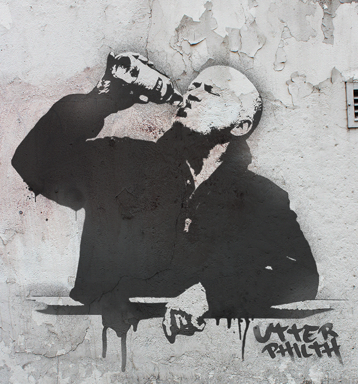 Phil Mitchell banksy