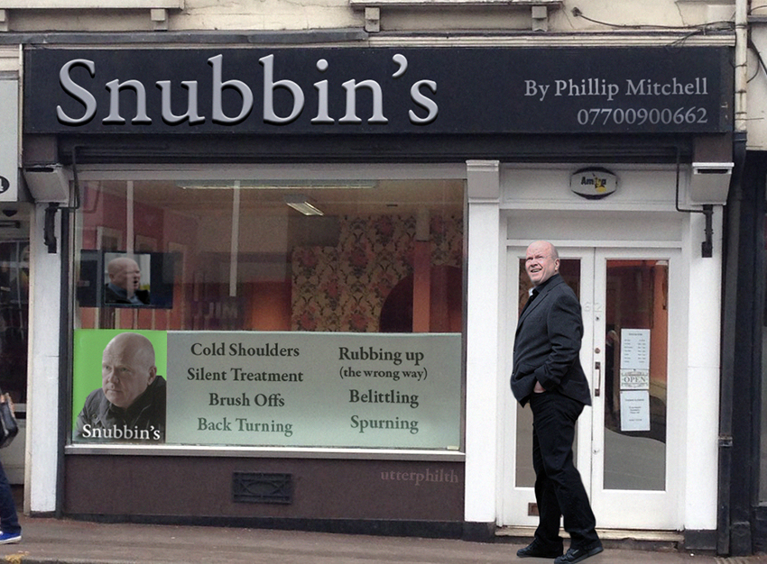 snubbins utter philth phil mitchell shop